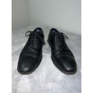 Men’s Cole Haan Cap Toe Oxford Black Leather 9.5
